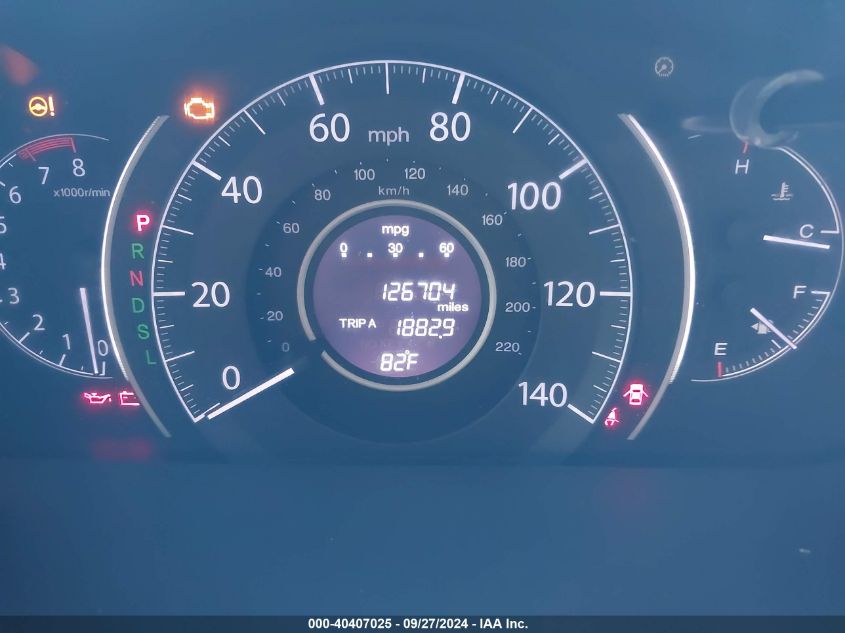 2016 Honda Cr-V Se VIN: 5J6RM4H46GL116204 Lot: 40407025