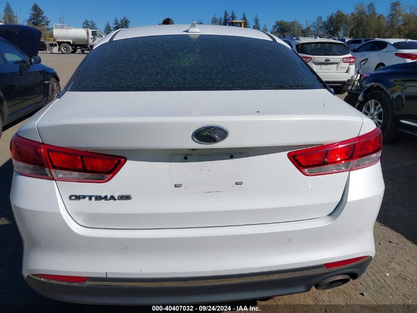 2018 Kia Optima Lx VIN: 5XXGT4L36JG216096 Lot: 40407032