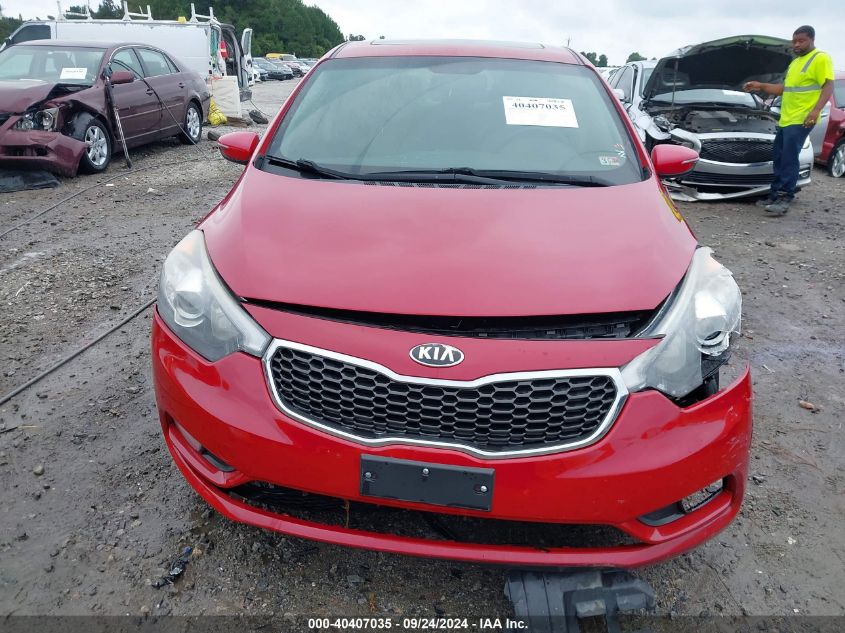 2014 Kia Forte Ex VIN: KNAFZ4A81E5088365 Lot: 40407035