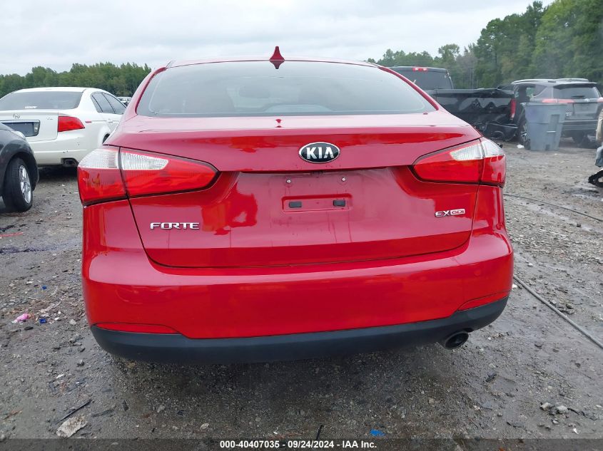 2014 Kia Forte Ex VIN: KNAFZ4A81E5088365 Lot: 40407035