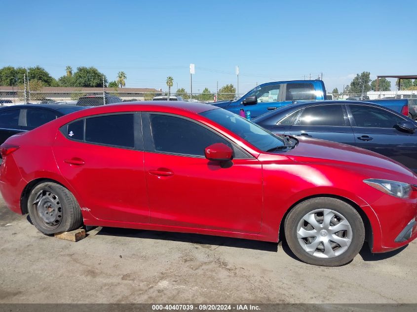 2016 Mazda Mazda3 I Sport VIN: JM1BM1T74G1278853 Lot: 40407039