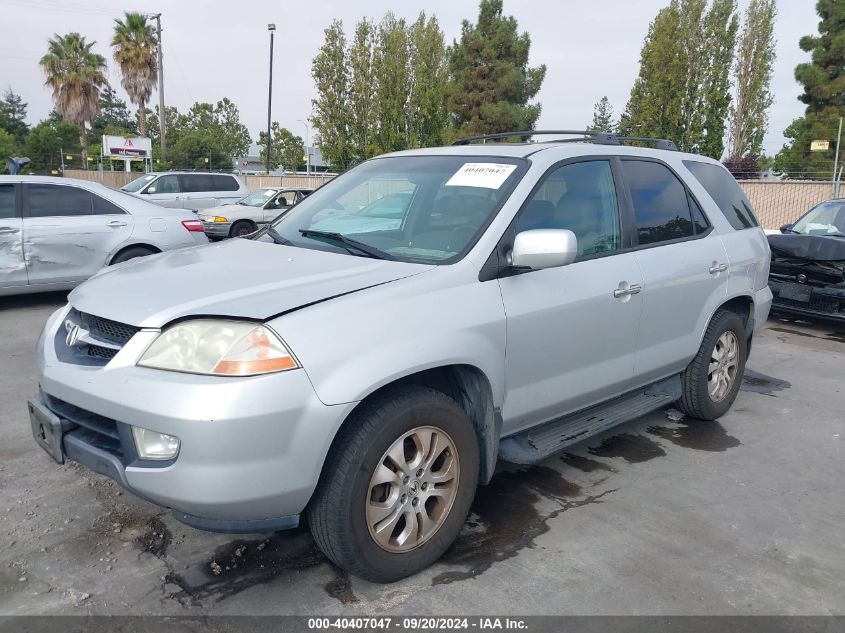 2003 Acura Mdx VIN: 2HNYD18693H523565 Lot: 40407047