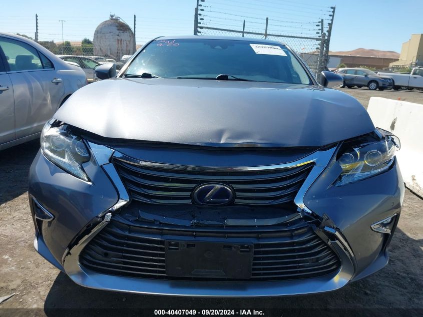 2016 Lexus Es 300H VIN: JTHBW1GG8G2118780 Lot: 40407049