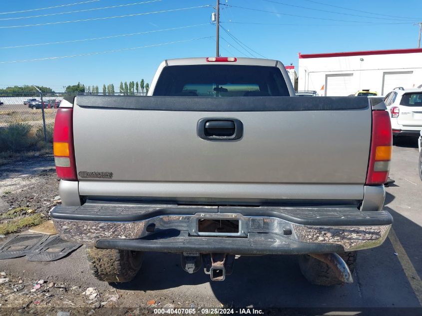 2002 Chevrolet Silverado 2500Hd Ls VIN: 1GCHK23U72F164580 Lot: 40407065