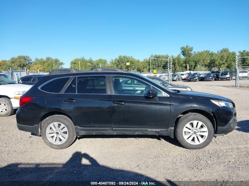 2016 Subaru Outback 2.5I Premium VIN: 4S4BSACC1G3207984 Lot: 40407092