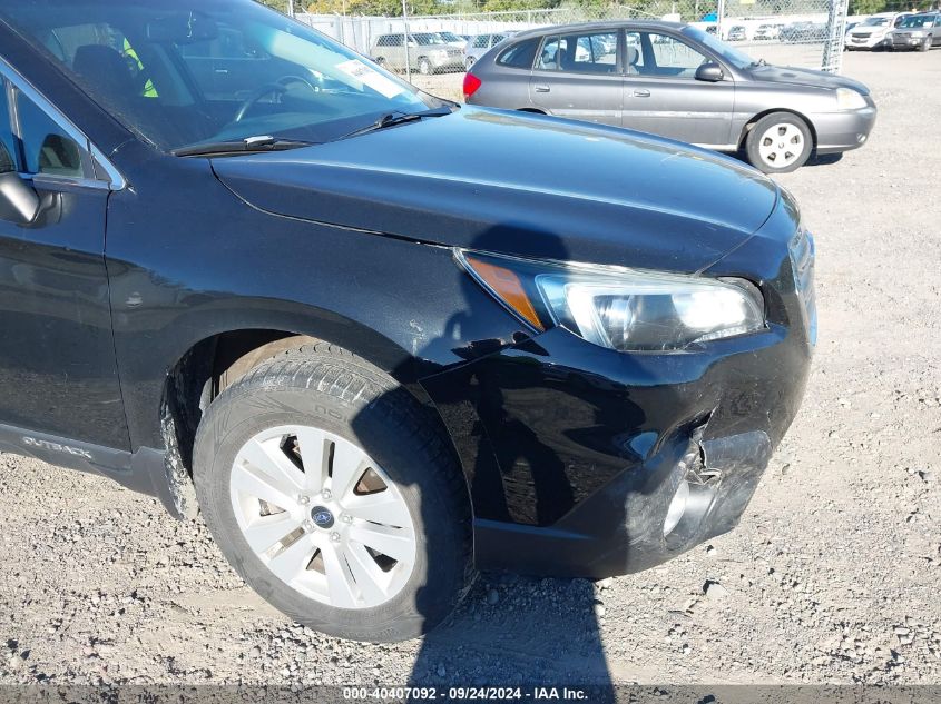 2016 Subaru Outback 2.5I Premium VIN: 4S4BSACC1G3207984 Lot: 40407092