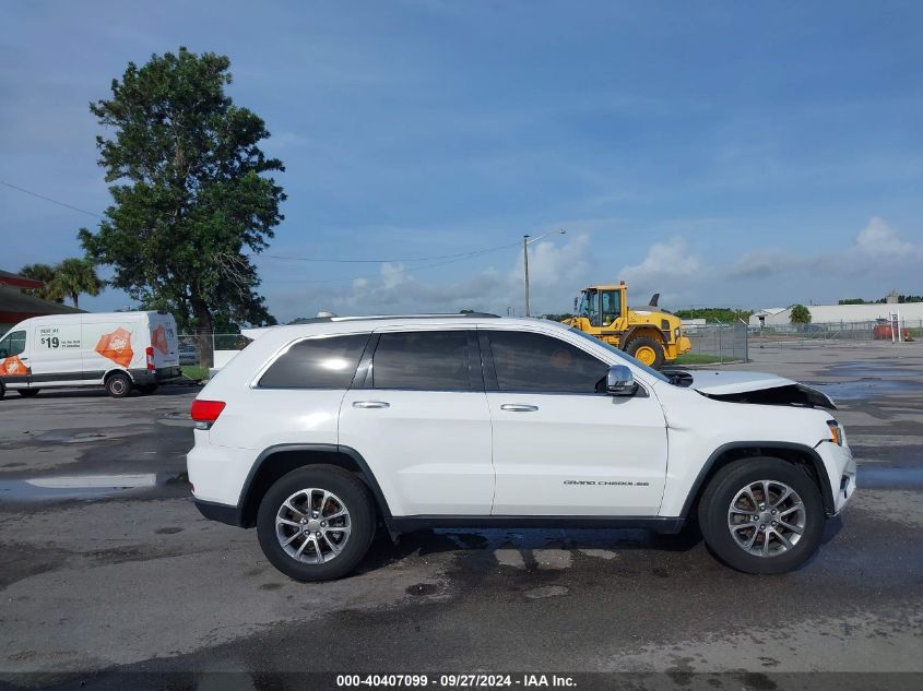 2015 Jeep Grand Cherokee Limited VIN: 1C4RJEBG4FC217876 Lot: 40407099