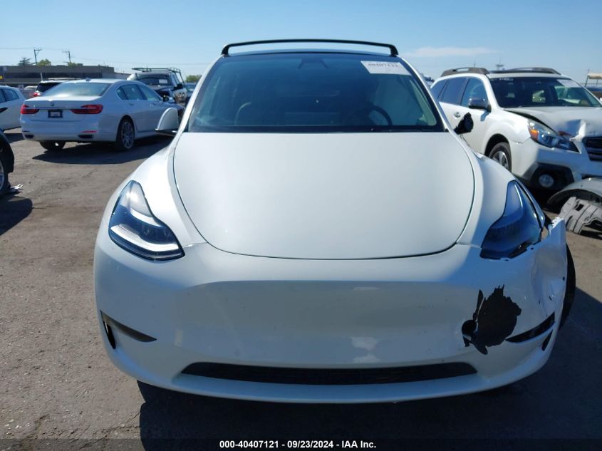 2021 Tesla Model Y Performance Dual Motor All-Wheel Drive VIN: 5YJYGDEF4MF151241 Lot: 40407121