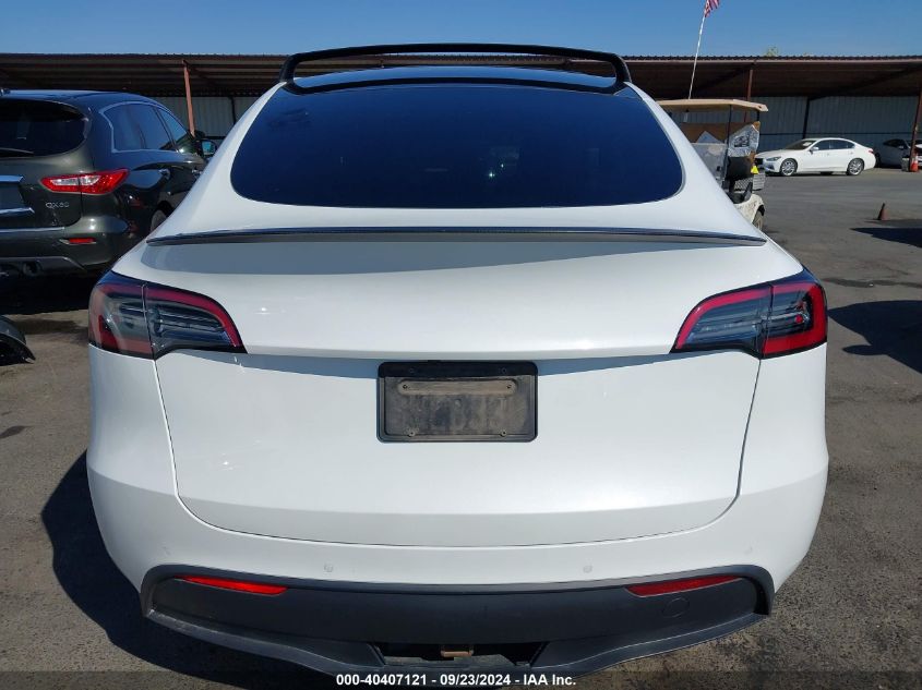 2021 Tesla Model Y Performance Dual Motor All-Wheel Drive VIN: 5YJYGDEF4MF151241 Lot: 40407121