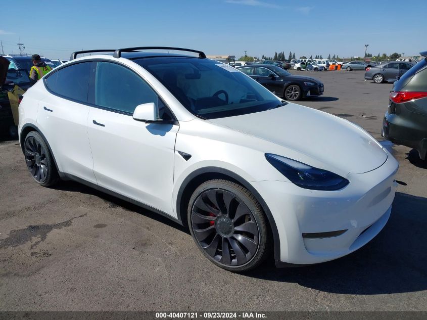 2021 TESLA MODEL Y PERFORMANCE DUAL MOTOR ALL-WHEEL DRIVE - 5YJYGDEF4MF151241