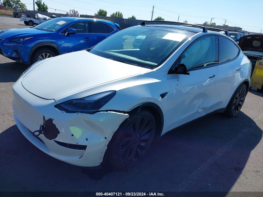 5YJYGDEF4MF151241 2021 TESLA MODEL Y - Image 2