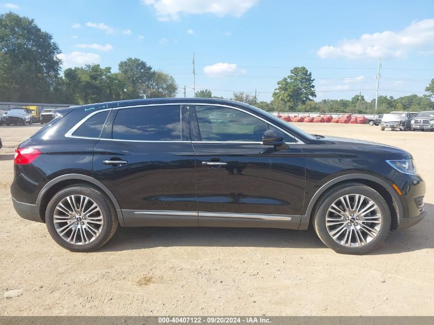 2017 Lincoln Mkx Reserve VIN: 2LMPJ6LP2HBL18946 Lot: 40407122