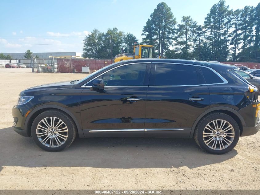 2017 Lincoln Mkx Reserve VIN: 2LMPJ6LP2HBL18946 Lot: 40407122