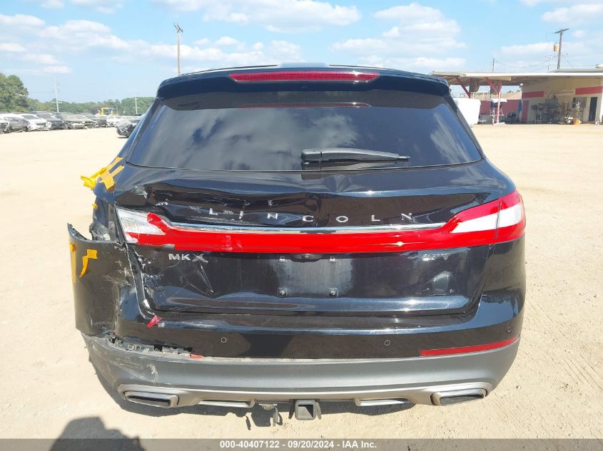 2017 Lincoln Mkx Reserve VIN: 2LMPJ6LP2HBL18946 Lot: 40407122