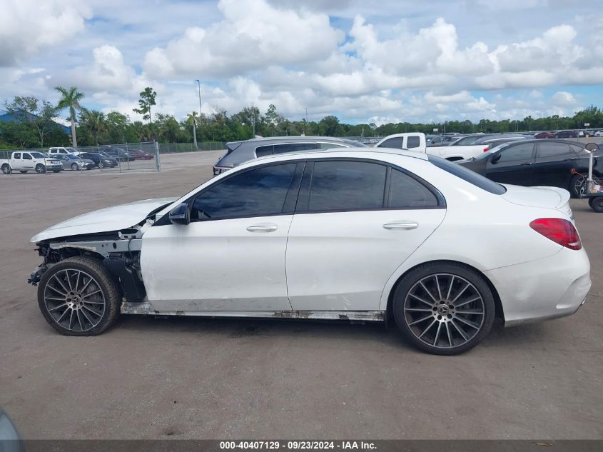 2018 Mercedes-Benz C 300 VIN: 55SWF4JB7JU259621 Lot: 40407129