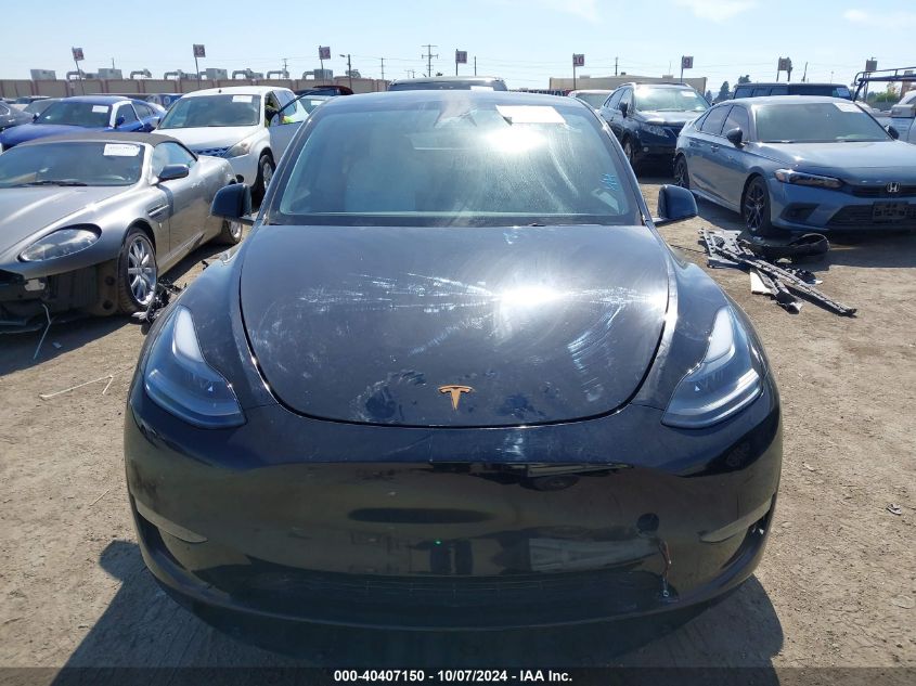 2023 Tesla Model Y Awd/Performance Dual Motor All-Wheel Drive VIN: 7SAYGDEF2PF602979 Lot: 40407150