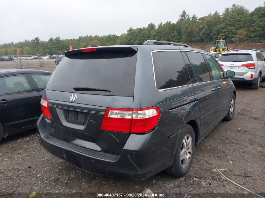 2006 Honda Odyssey Ex-L VIN: 5FNRL38636B455069 Lot: 40407157