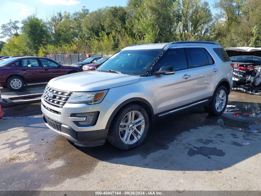 VIN 1FM5K8D83GGC37321 2016 Ford Explorer, Xlt no.2