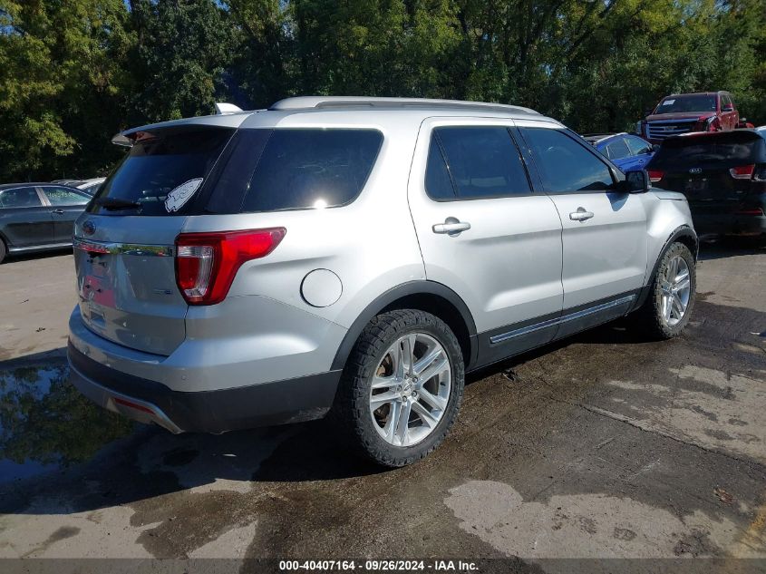 VIN 1FM5K8D83GGC37321 2016 Ford Explorer, Xlt no.4