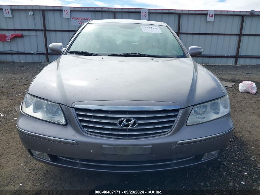 KMHFC46F27A226898 2007 Hyundai Azera Se/Limited