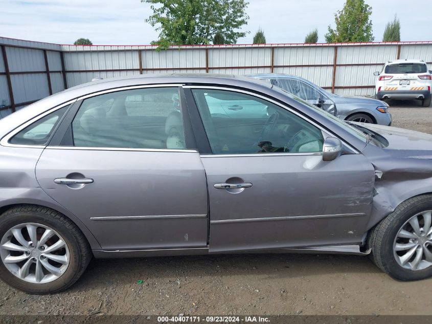 2007 Hyundai Azera Se/Limited VIN: KMHFC46F27A226898 Lot: 40407171