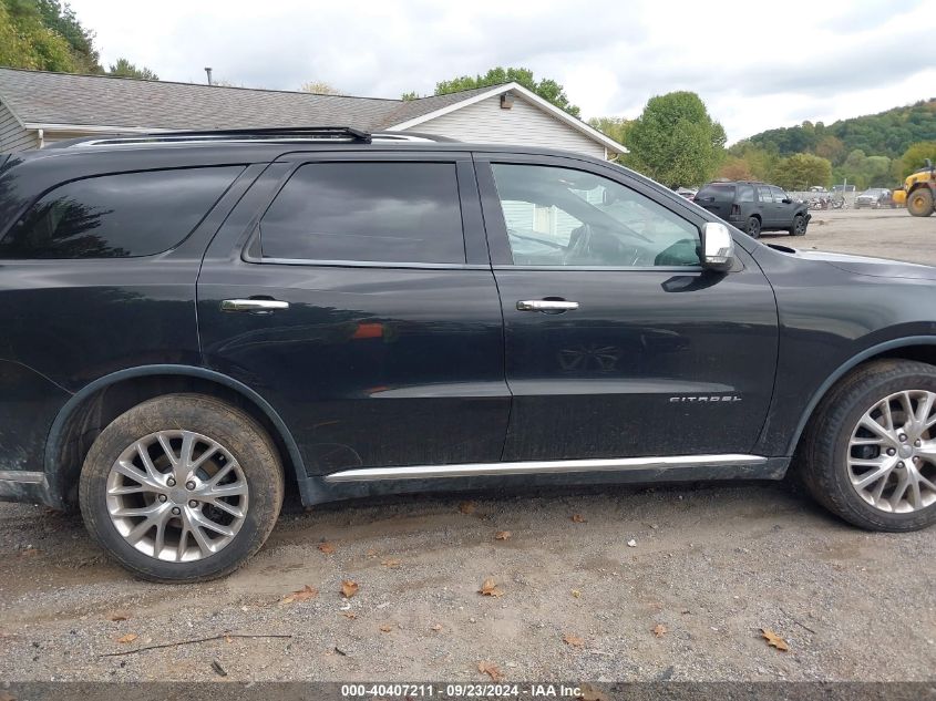 2015 Dodge Durango Citadel VIN: 1C4RDJEG6FC917636 Lot: 40407211