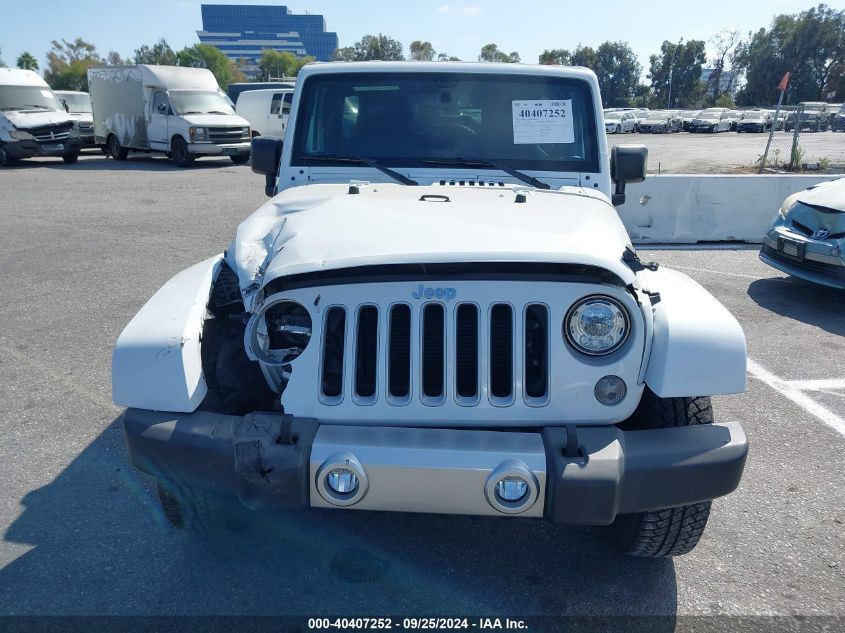 2017 Jeep Wrangler Unlimited Sahara 4X4 VIN: 1C4BJWEG3HL723043 Lot: 40407252