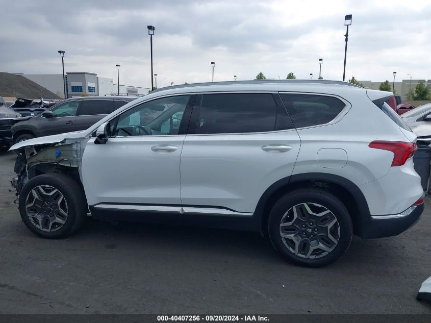 2021 Hyundai Santa Fe Limited VIN: 5NMS44AL2MH326613 Lot: 40407256