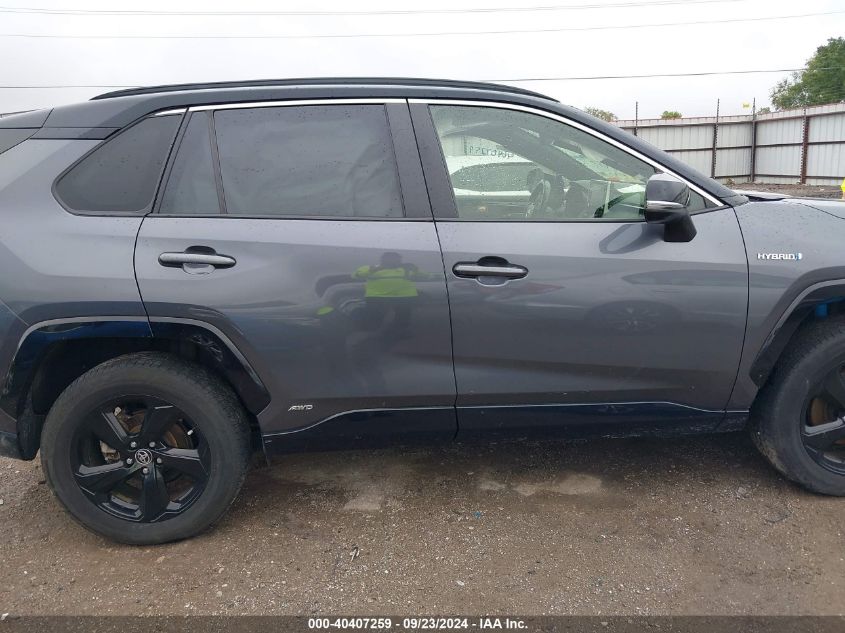 2021 Toyota Rav4 Hybrid Xse VIN: JTME6RFV4MD516596 Lot: 40407259