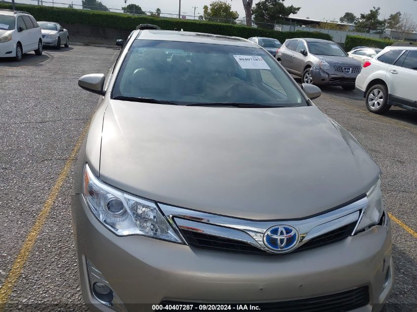 2014 Toyota Camry Hybrid Xle VIN: 4T1BD1FK9EU107670 Lot: 40407287