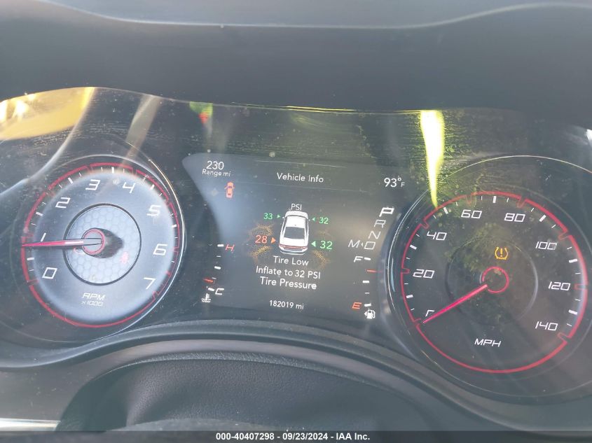 VIN 2C3CDXHG1HH593231 2017 DODGE CHARGER SXT RWD