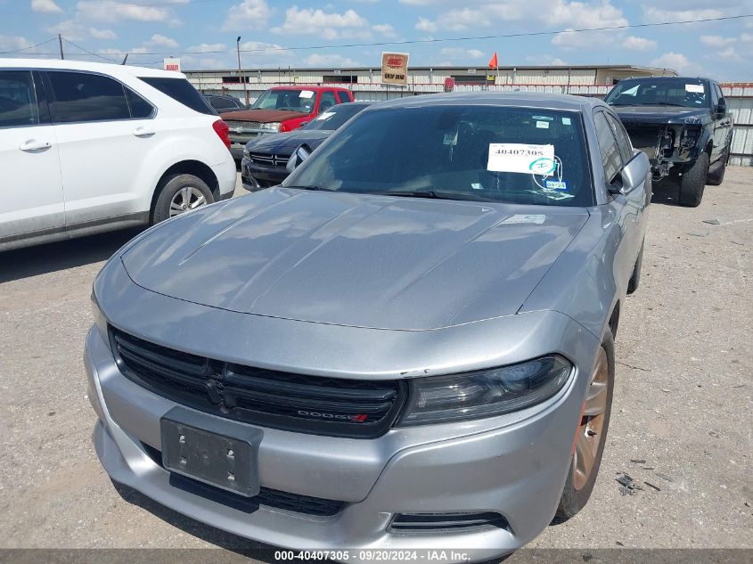 2016 Dodge Charger Sxt VIN: 2C3CDXHG2GH218785 Lot: 40407305