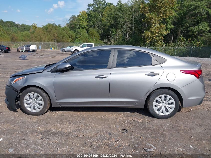 2022 Hyundai Accent Se VIN: 3KPC24A68NE160580 Lot: 40407309