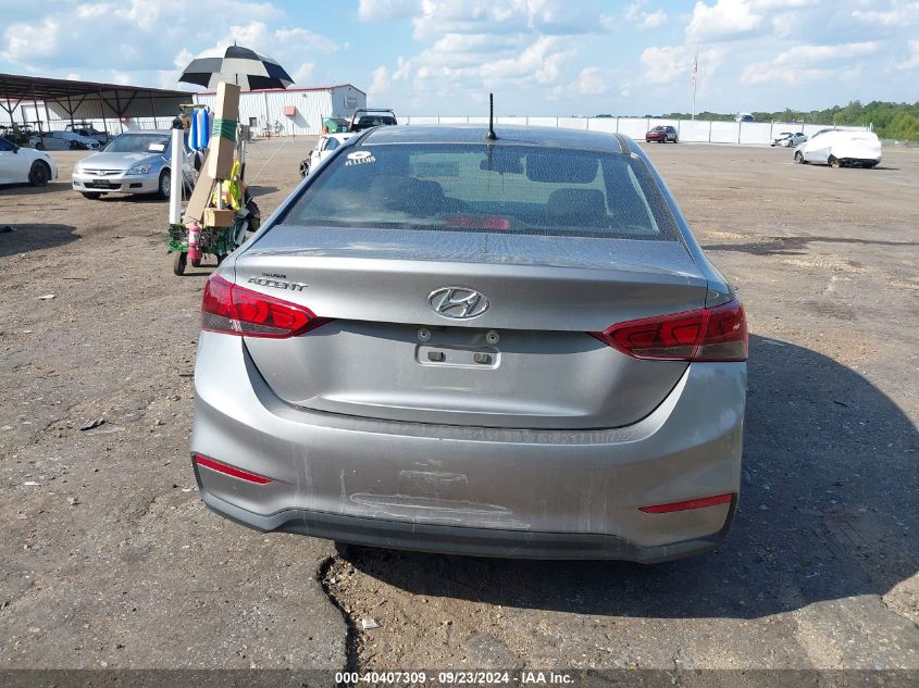 2022 Hyundai Accent Se VIN: 3KPC24A68NE160580 Lot: 40407309