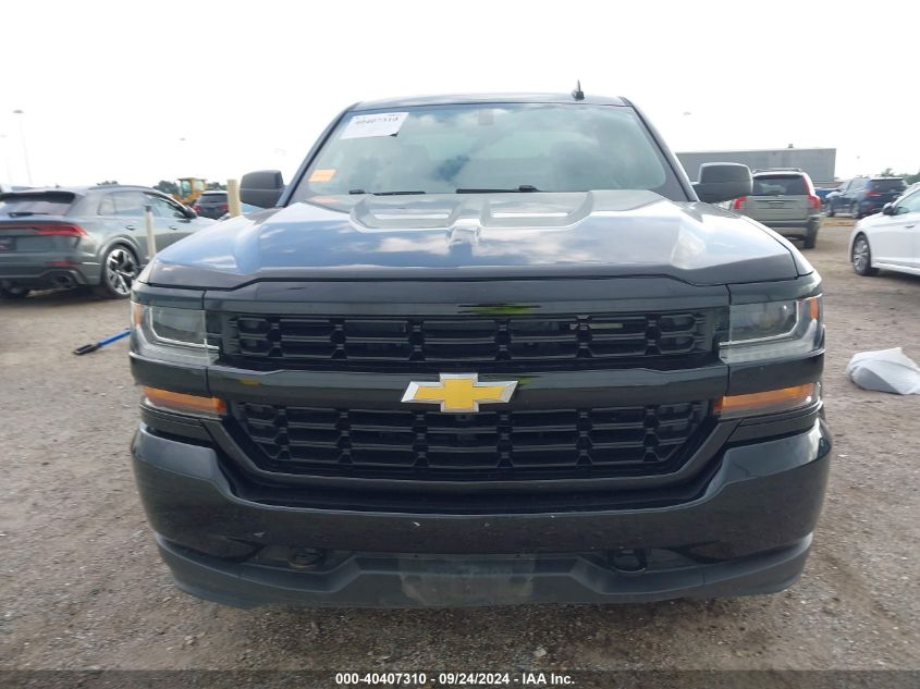 2018 Chevrolet Silverado 1500 Custom VIN: 1GCRCPEC4JZ354529 Lot: 40407310