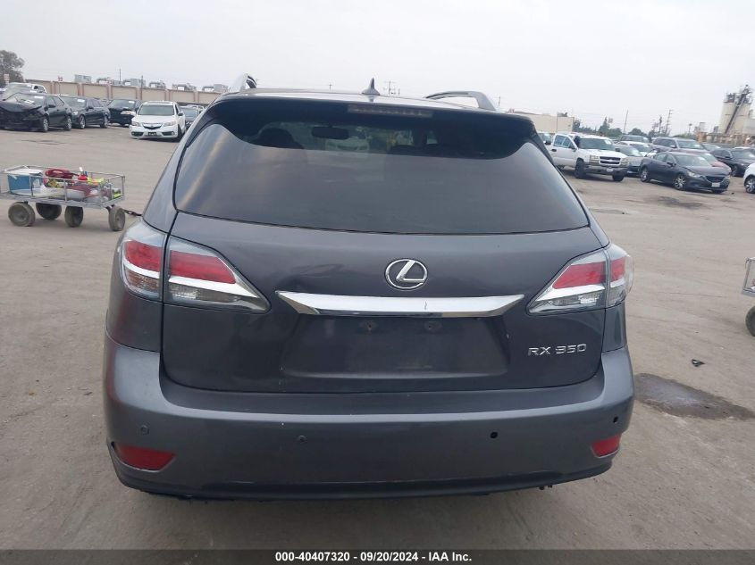 2013 Lexus Rx 350 VIN: 2T2ZK1BA7DC100312 Lot: 40407320