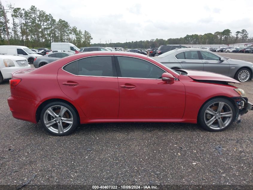 2011 Lexus Is 250 VIN: JTHBF5C25B5139837 Lot: 40407322