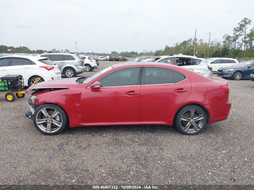 2011 Lexus Is 250 VIN: JTHBF5C25B5139837 Lot: 40407322