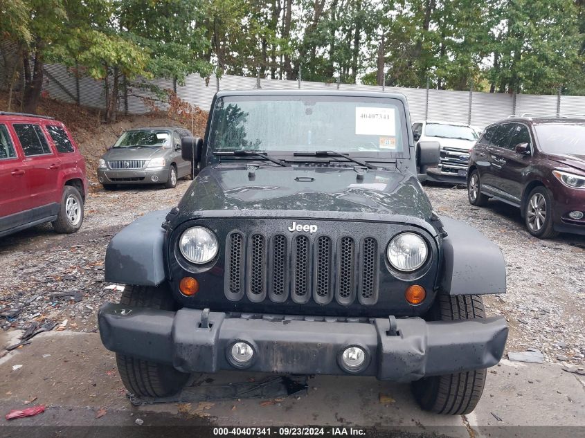 2012 Jeep Wrangler Unlimited Sport VIN: 1C4BJWDG4CL240736 Lot: 40407341