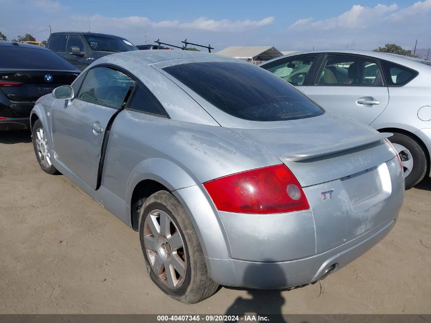 2003 Audi Tt 1.8L VIN: TRUSC28N531018462 Lot: 40407345