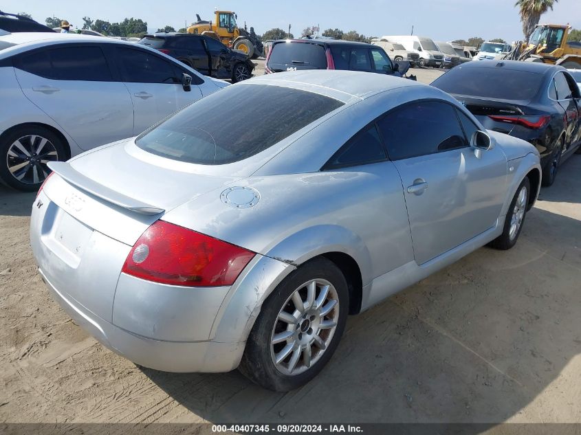 2003 Audi Tt 1.8L VIN: TRUSC28N531018462 Lot: 40407345