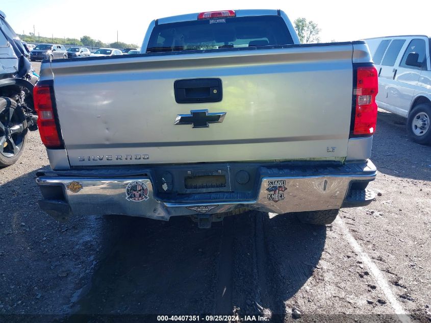 2014 Chevrolet Silverado 1500 1Lt/2Lt VIN: 3GCUKREC7EG424233 Lot: 40407351