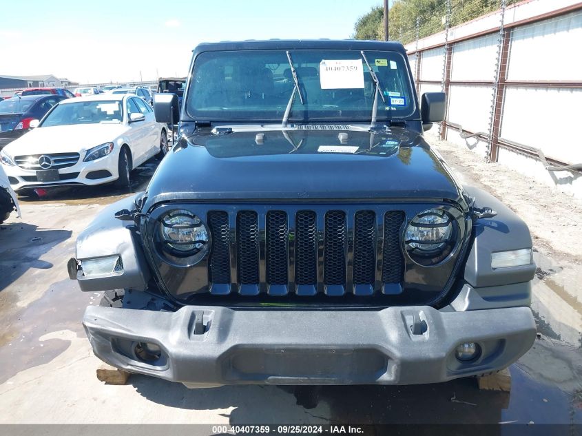 2018 Jeep Wrangler Unlimited Sport S 4X4 VIN: 1C4HJXDG5JW126546 Lot: 40407359