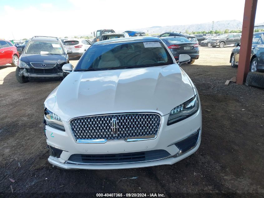 3LN6L5MU6JR622692 2018 Lincoln Mkz Hybrid Reserve