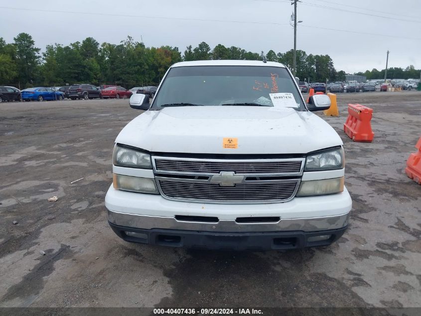 2006 Chevrolet Silverado 1500 Lt1 VIN: 1GCEC19T66Z116498 Lot: 40407436