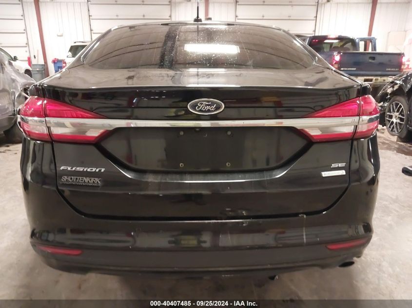 2017 FORD FUSION SE - 3FA6P0HDXHR103859