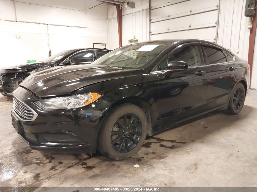 2017 FORD FUSION SE - 3FA6P0HDXHR103859