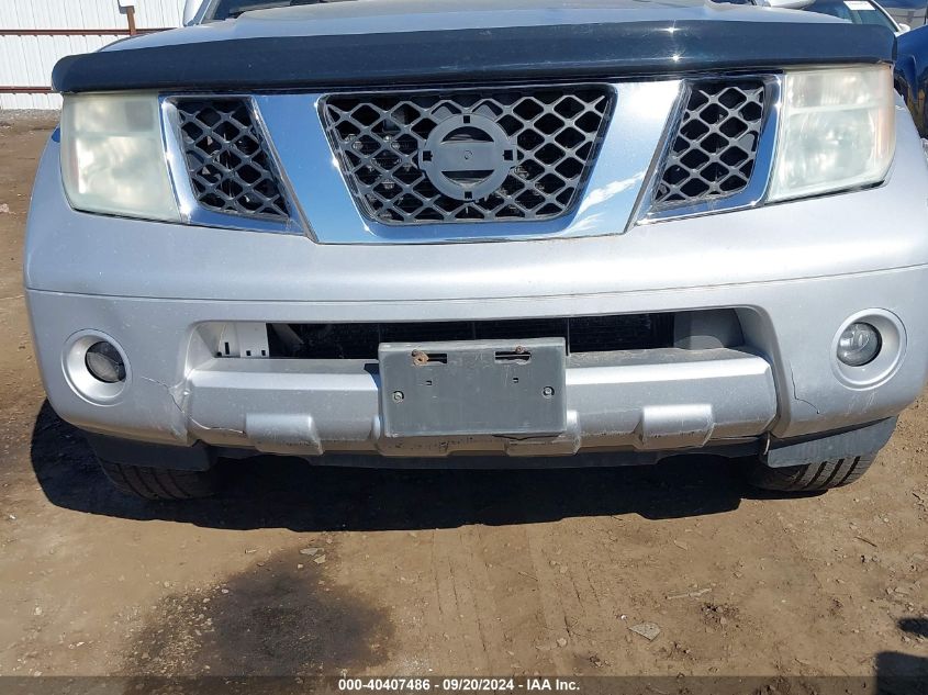 2006 Nissan Pathfinder Le VIN: 5N1AR18W36C653661 Lot: 40407486