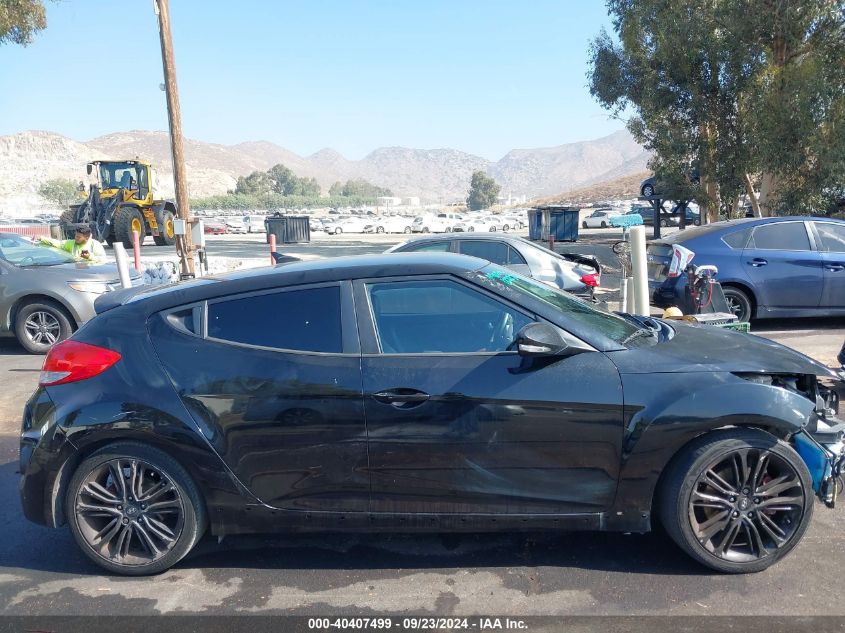 KMHTC6AE4GU272289 2016 Hyundai Veloster Turbo