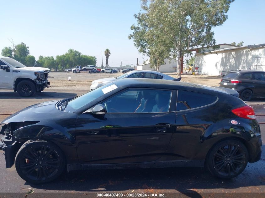 KMHTC6AE4GU272289 2016 Hyundai Veloster Turbo